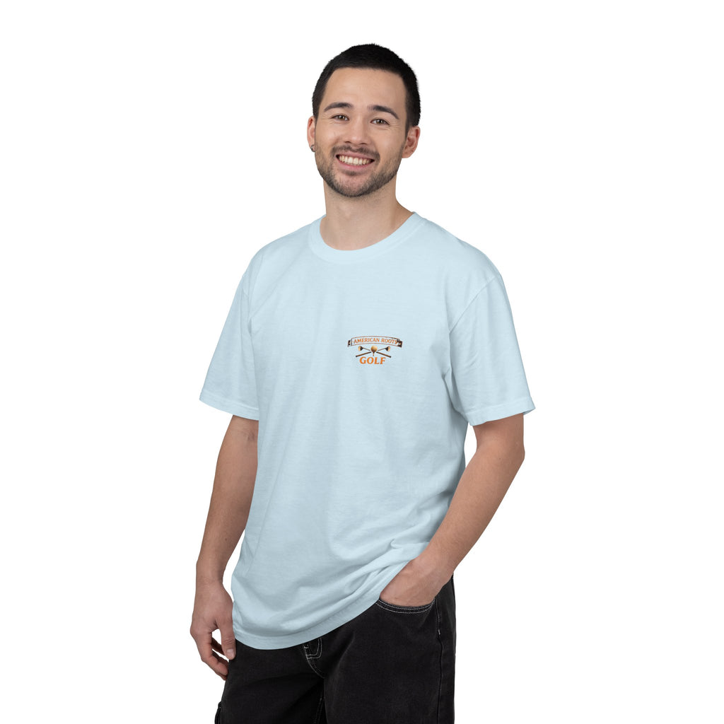 Golf Life T‑Shirt — "American Roots" Vintage Golf Scene Tee