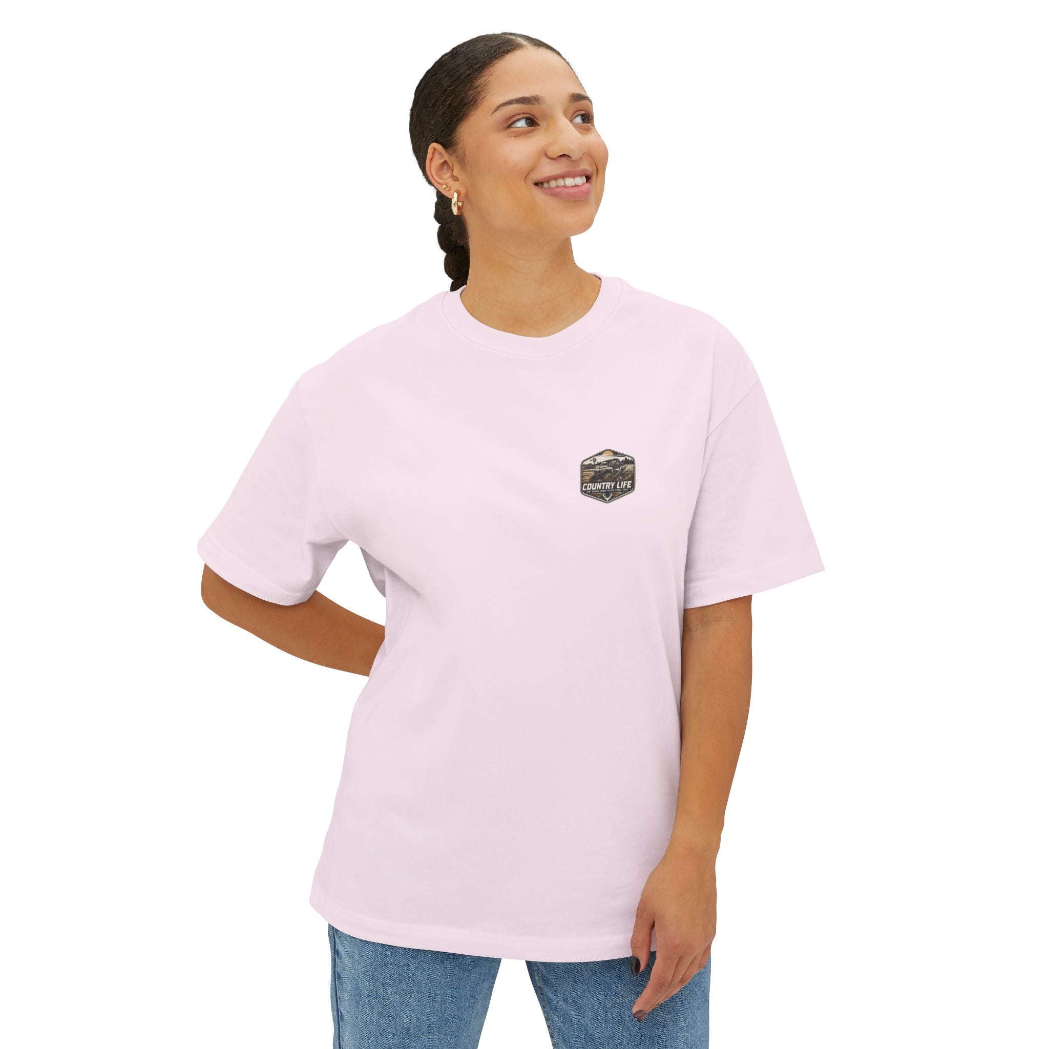 Country Life Tee — "Backwoods Raised" Graphic Shirt