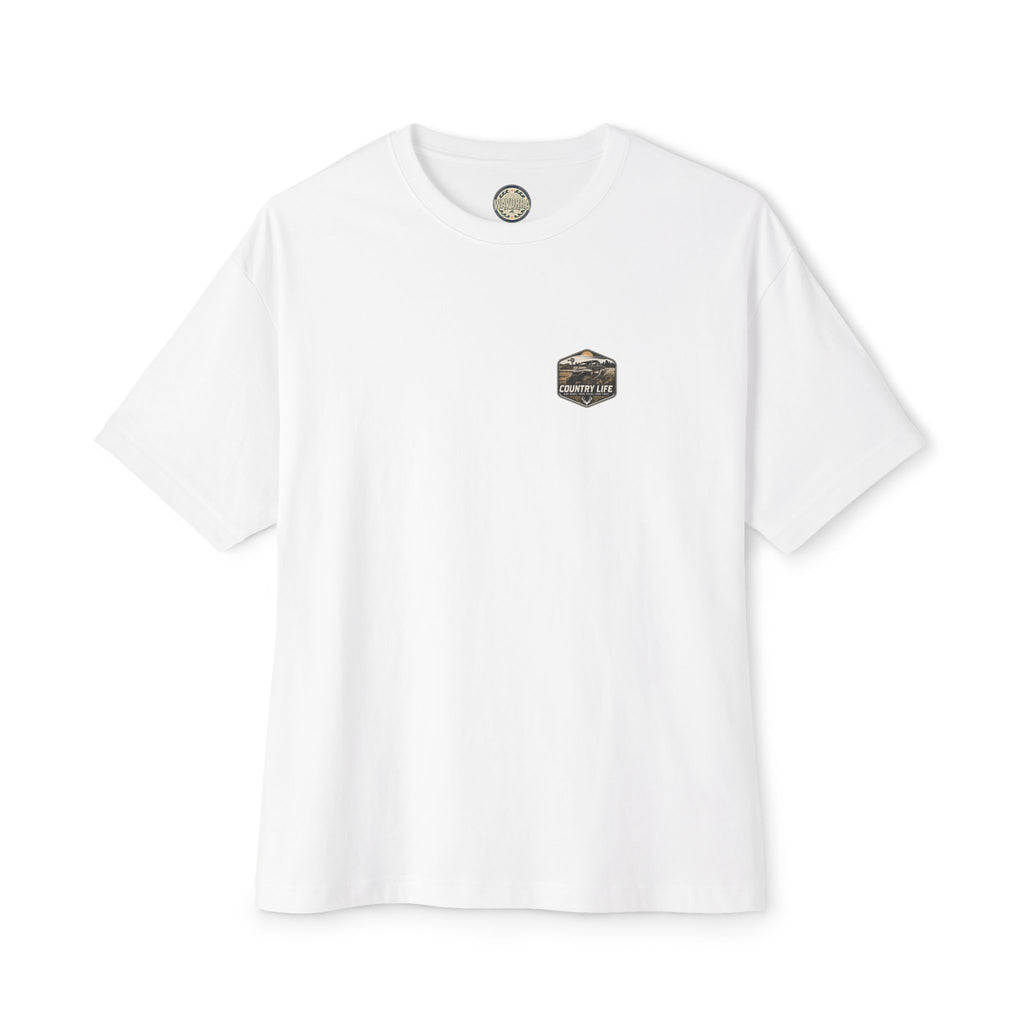 Country Life Tee — "Backwoods Raised" Graphic Shirt