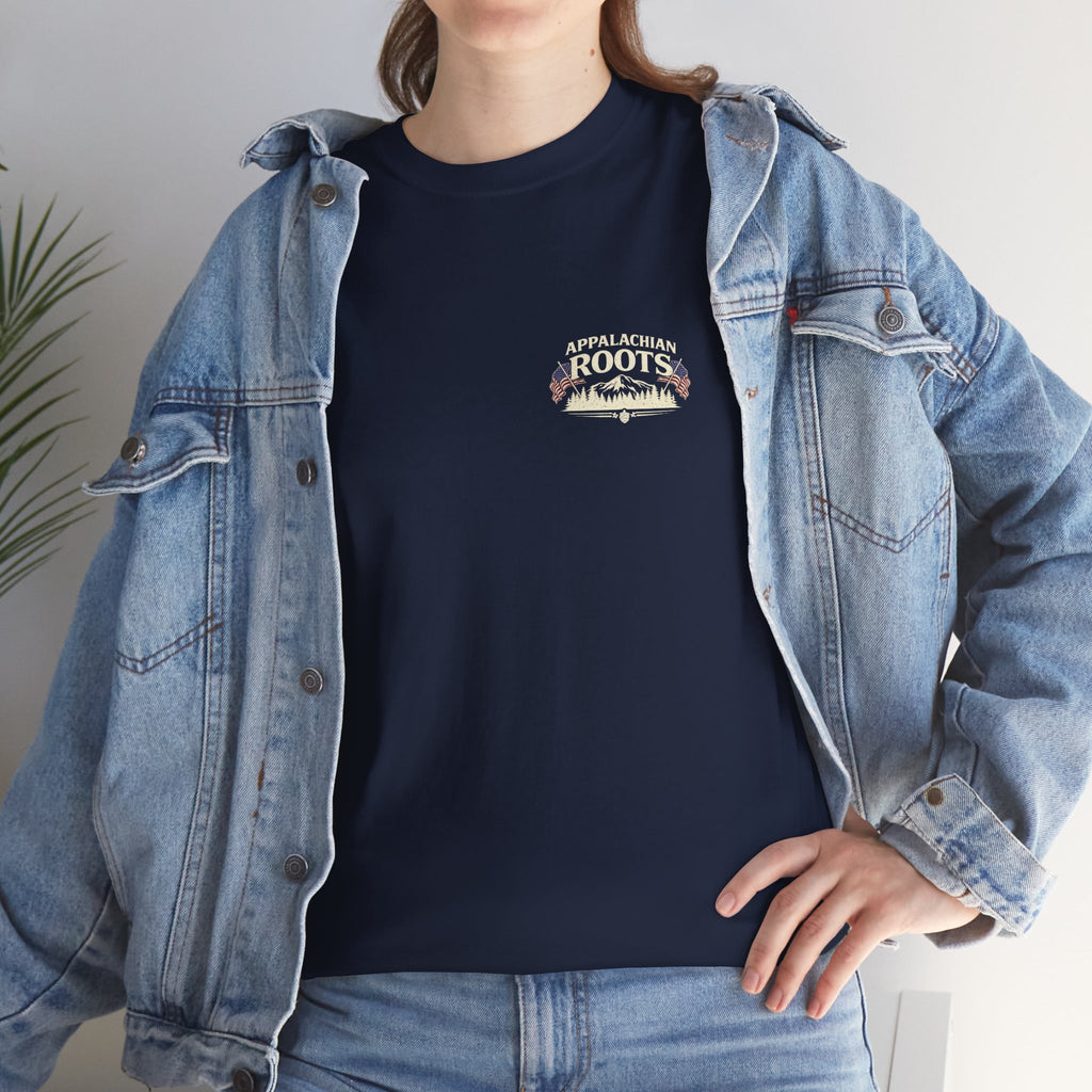 Appalachian Roots T‑Shirt — American Grit Flag Graphic Tee