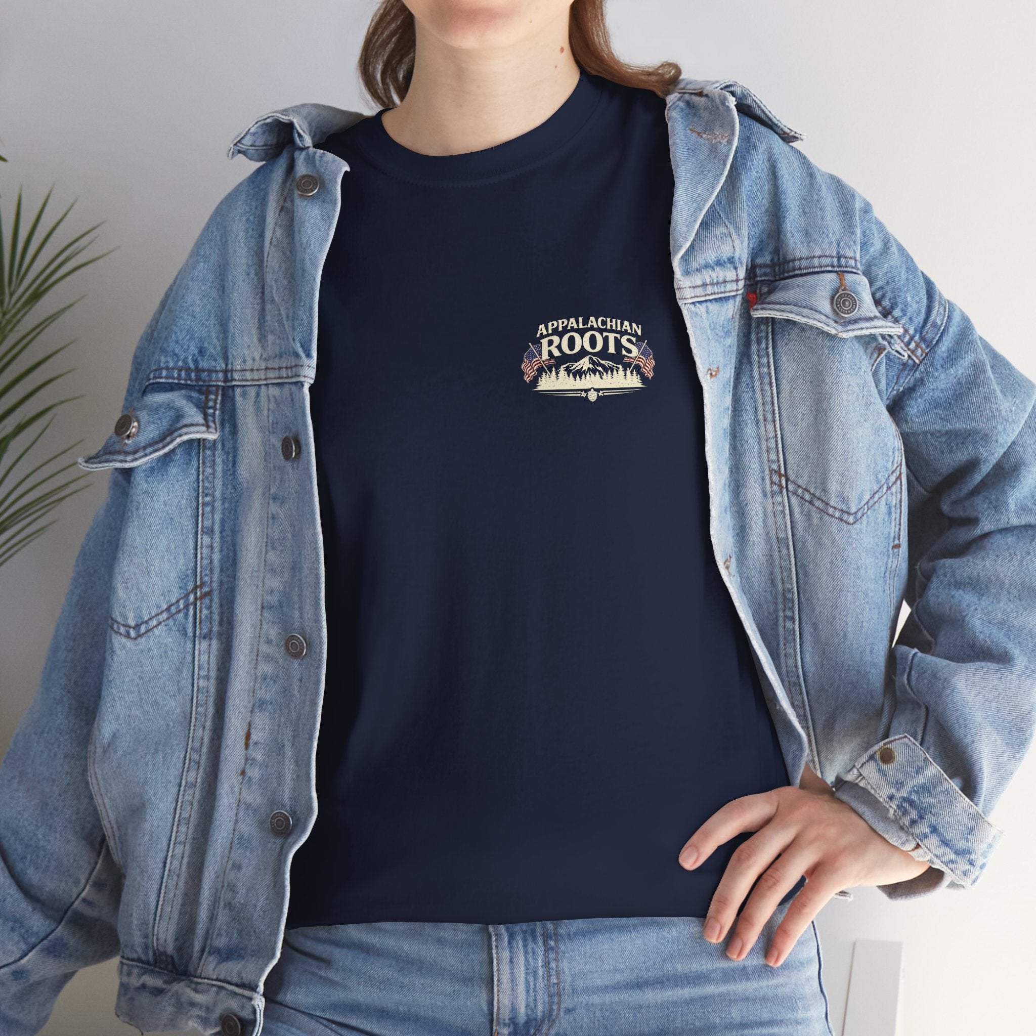 Appalachian Roots T‑Shirt — American Grit Flag Graphic Tee