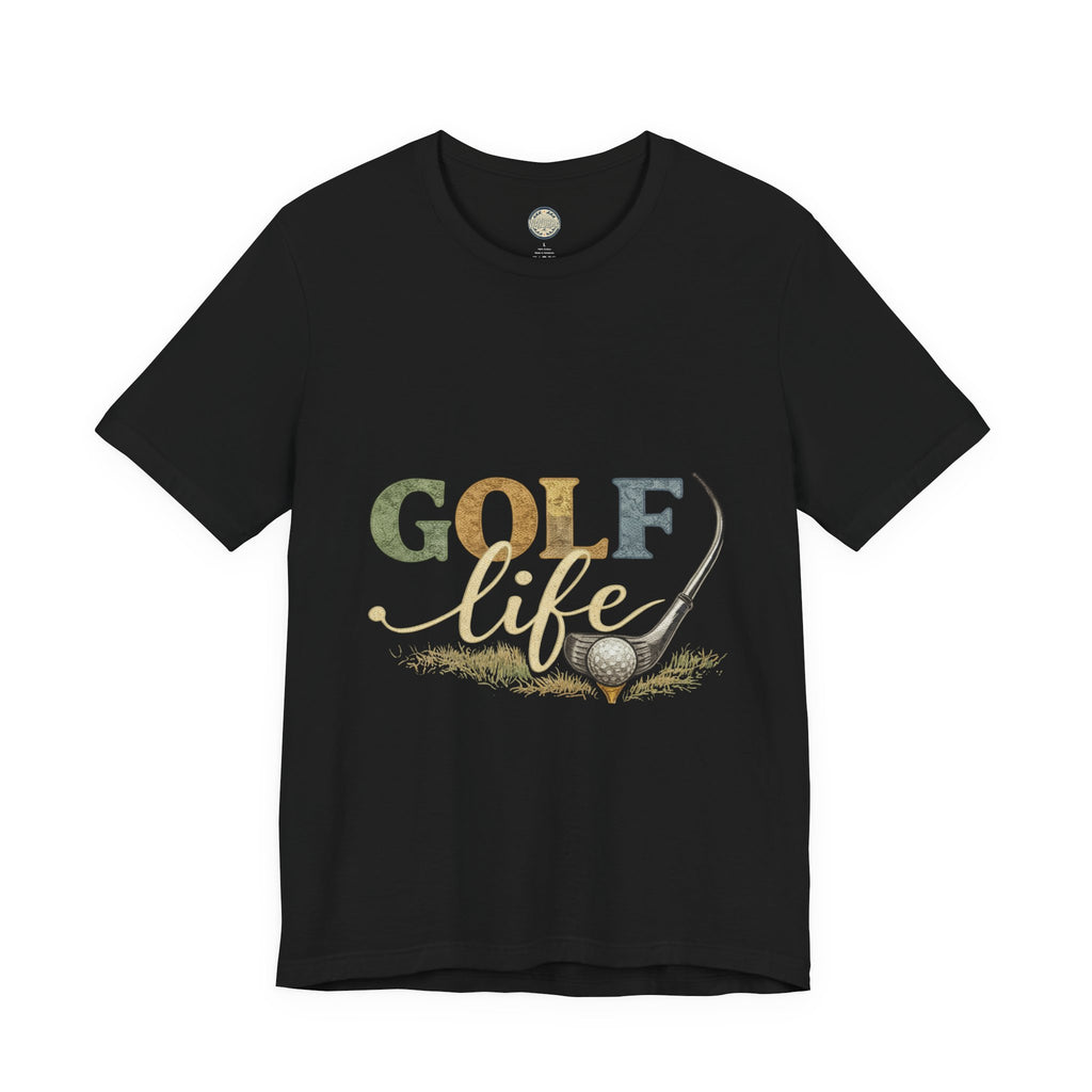 Golf Life T-Shirt — Vintage Golf Club & Ball Tee for Golf Lovers
