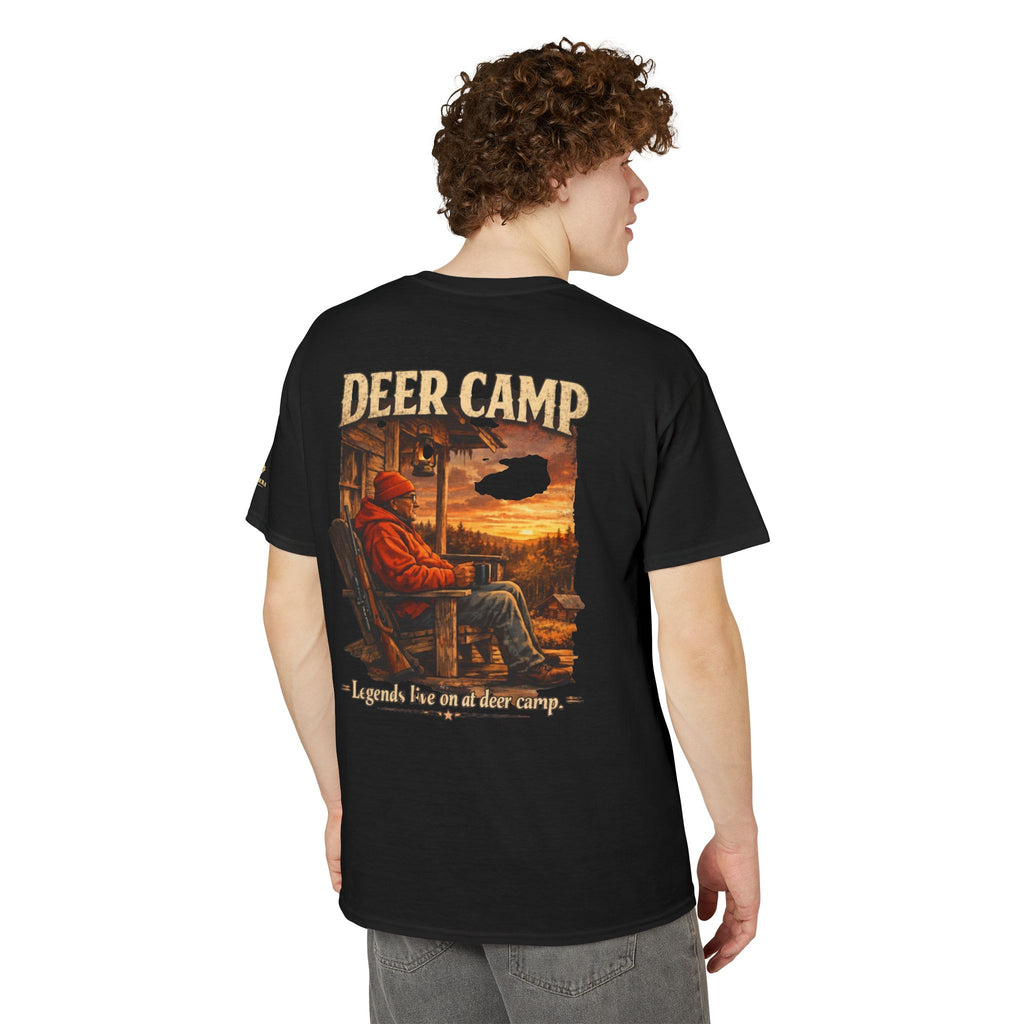 Deer Camp T-Shirt — Vintage Outdoors Hunting Graphic Tee