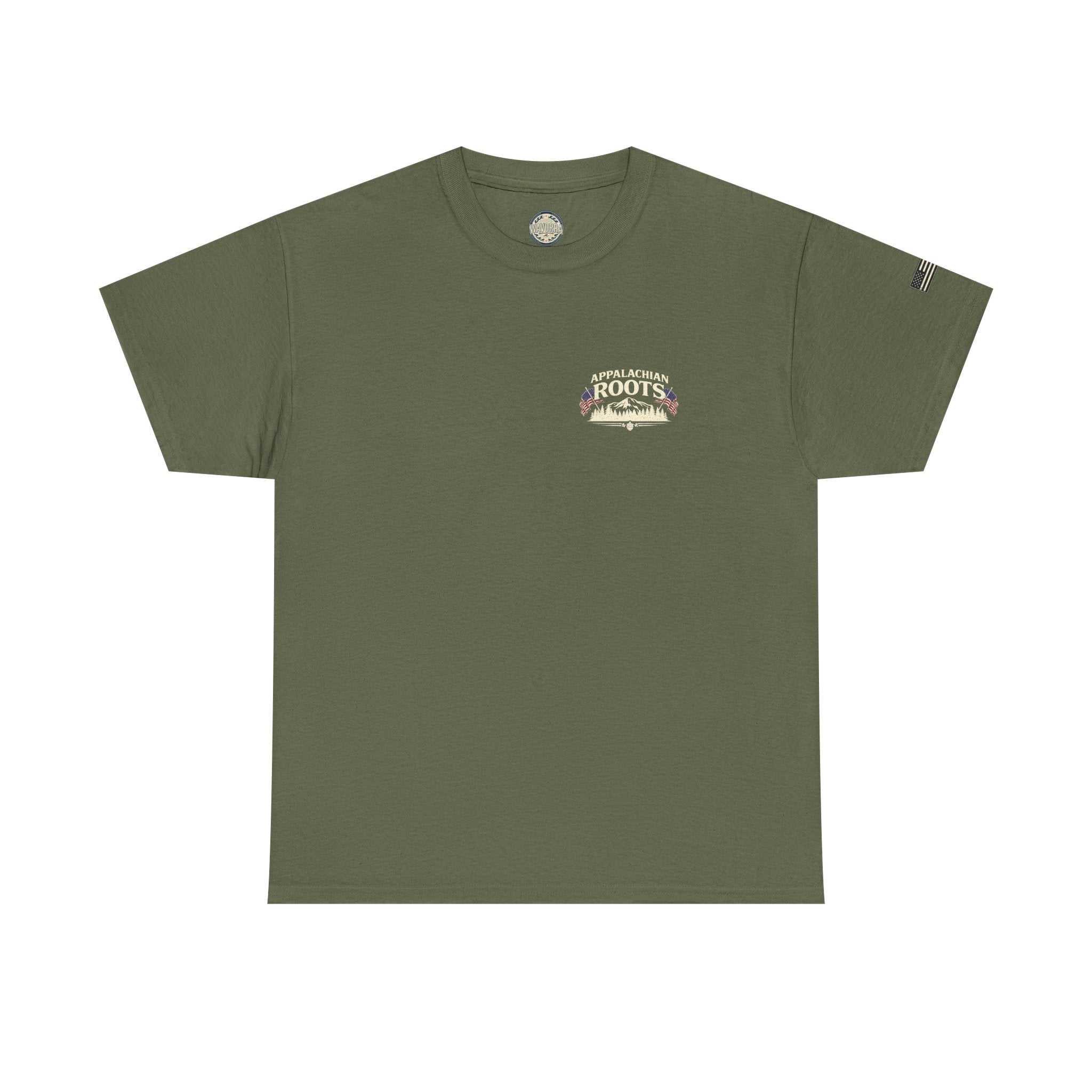 Appalachian Roots T‑Shirt — American Grit Flag Graphic Tee