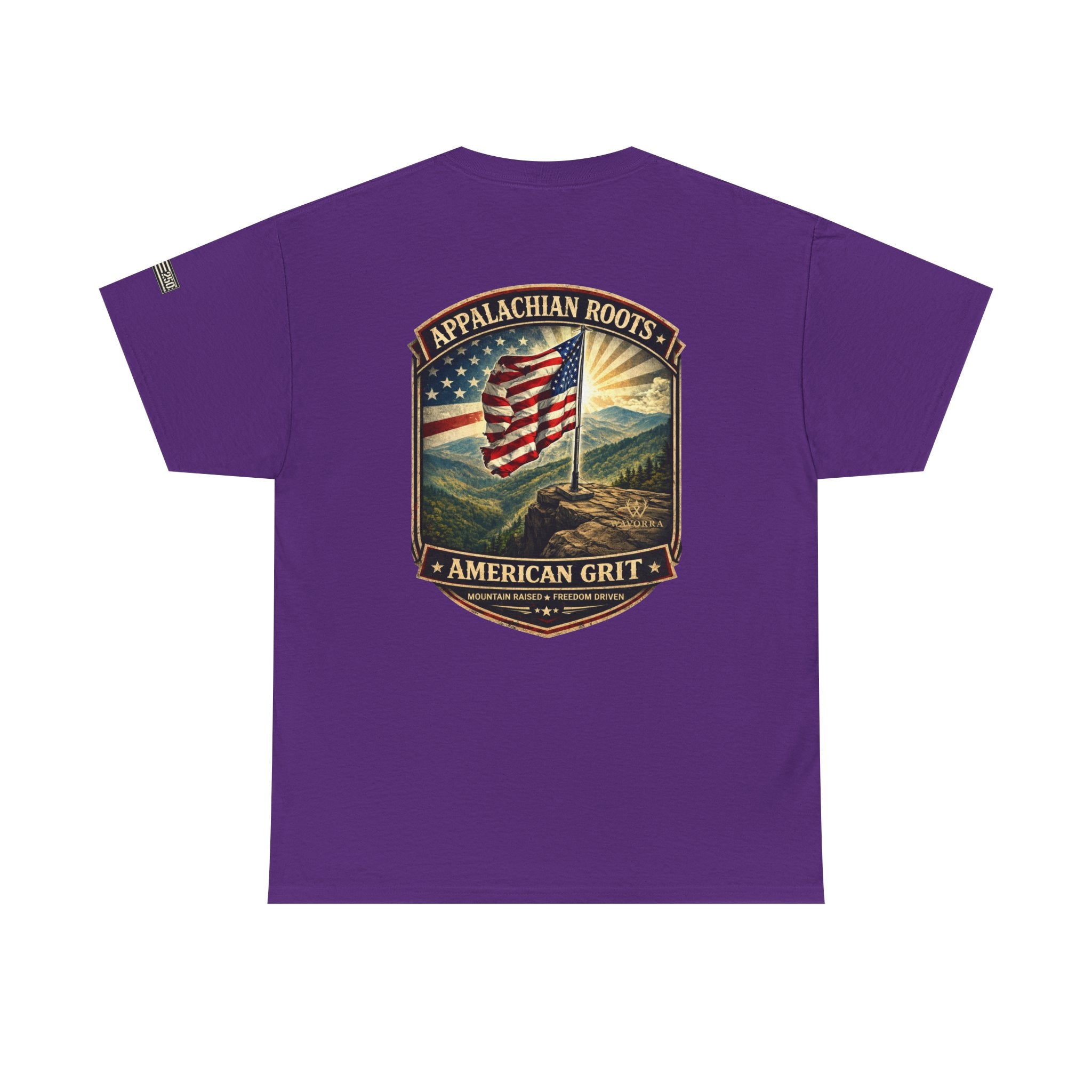 Appalachian Roots T‑Shirt — American Grit Flag Graphic Tee
