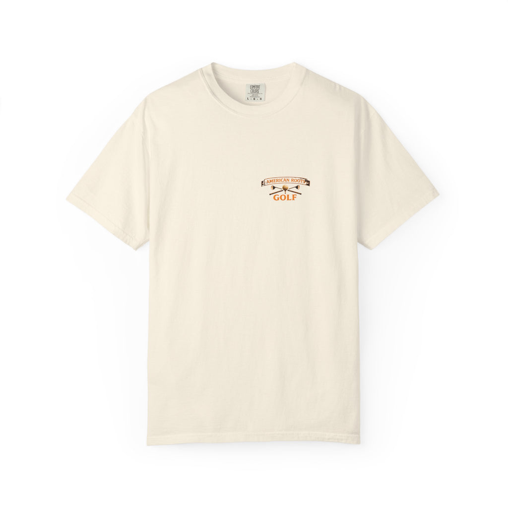 Golf Life T‑Shirt — "American Roots" Vintage Golf Scene Tee