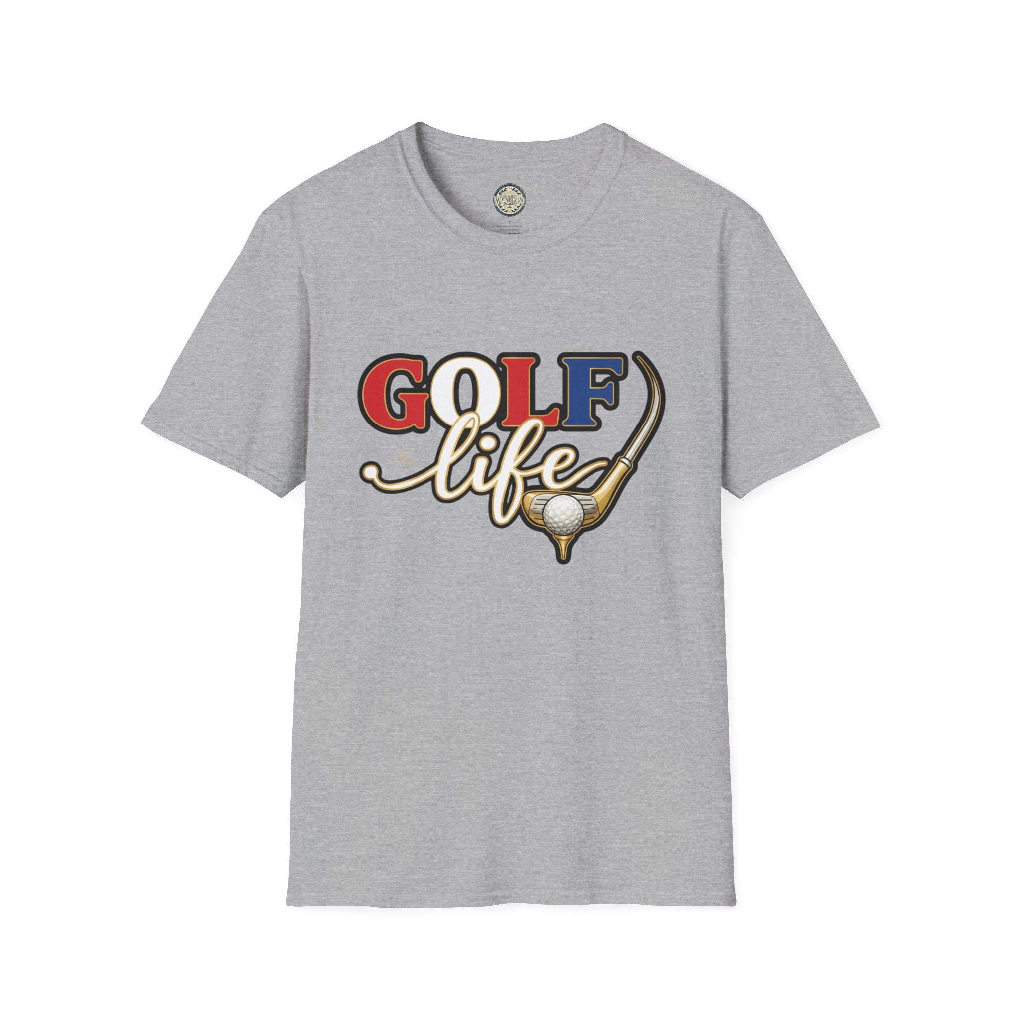 Golf Life T-Shirt — Retro Golf Club & Ball Design