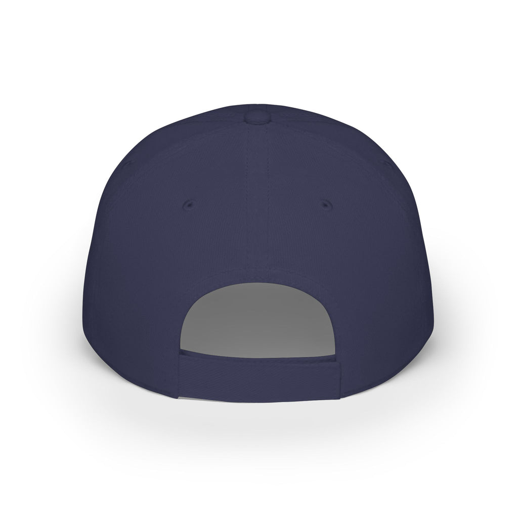 Wavorra Logo Low Profile Baseball Cap — Classic Outdoor Emblem Hat