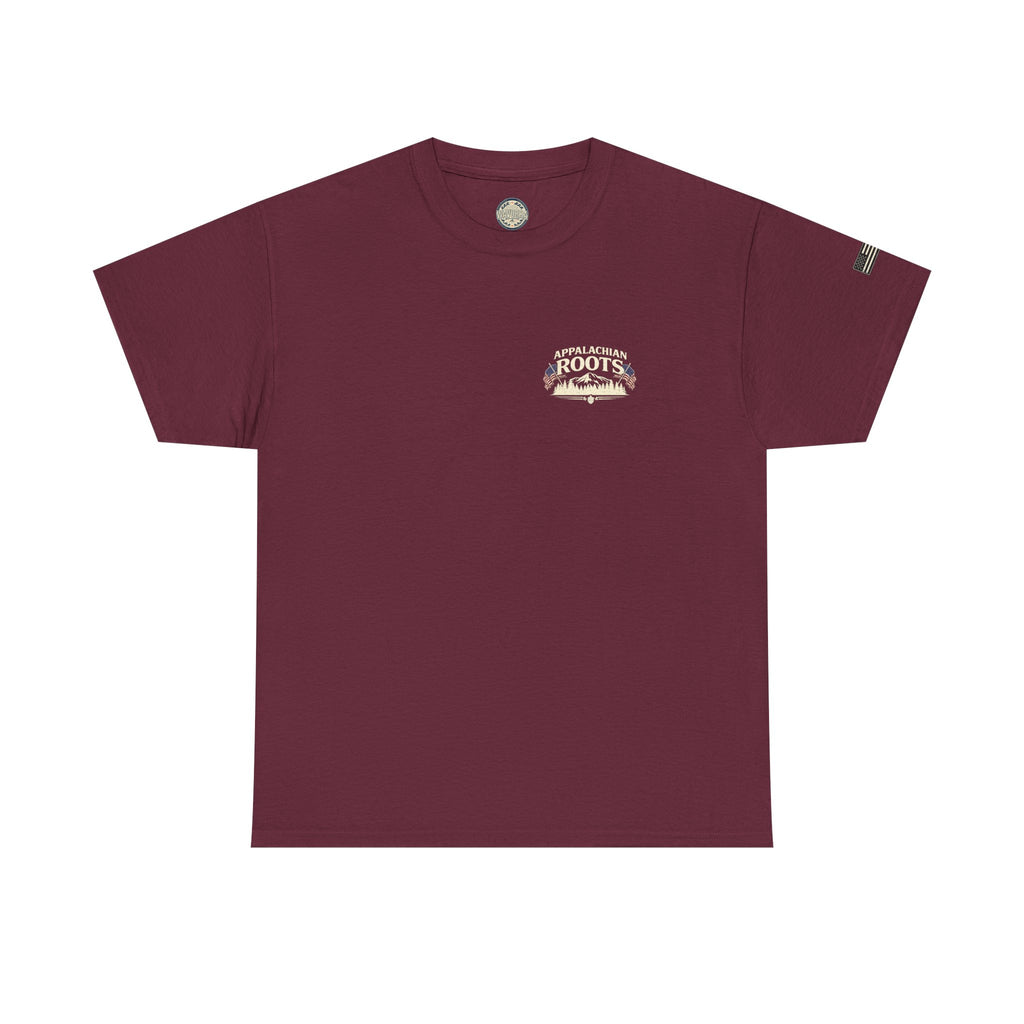 Appalachian Roots T‑Shirt — American Grit Flag Graphic Tee