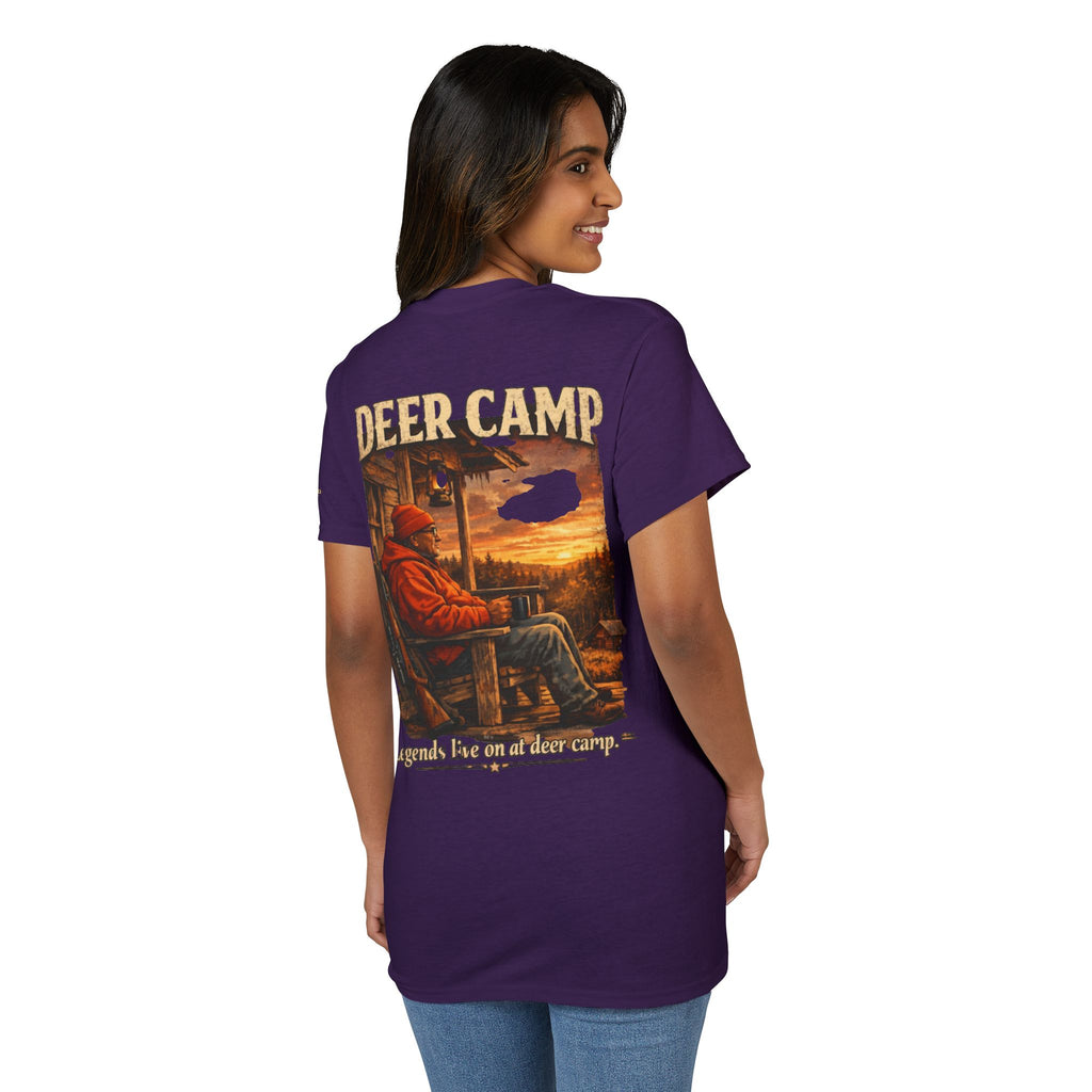 Deer Camp T-Shirt — Vintage Outdoors Hunting Graphic Tee