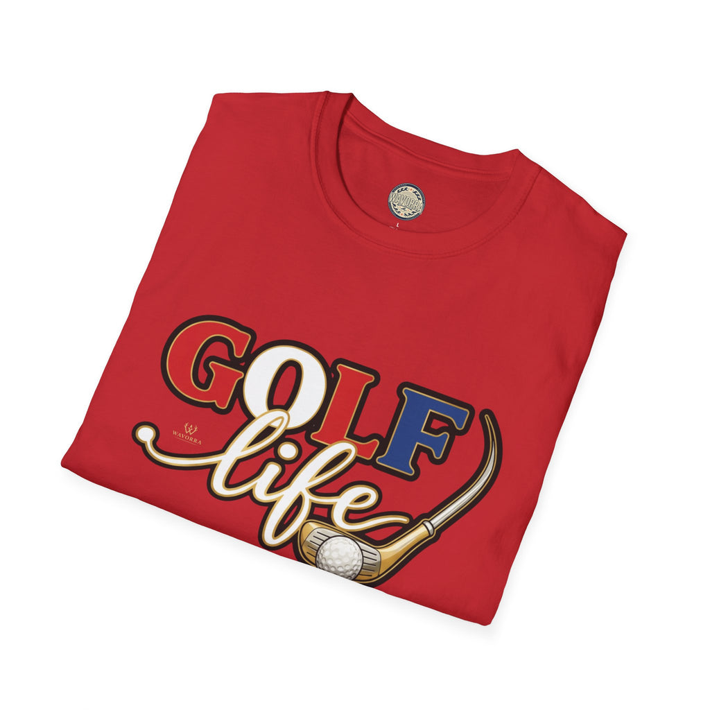 Golf Life T-Shirt — Retro Golf Club & Ball Design