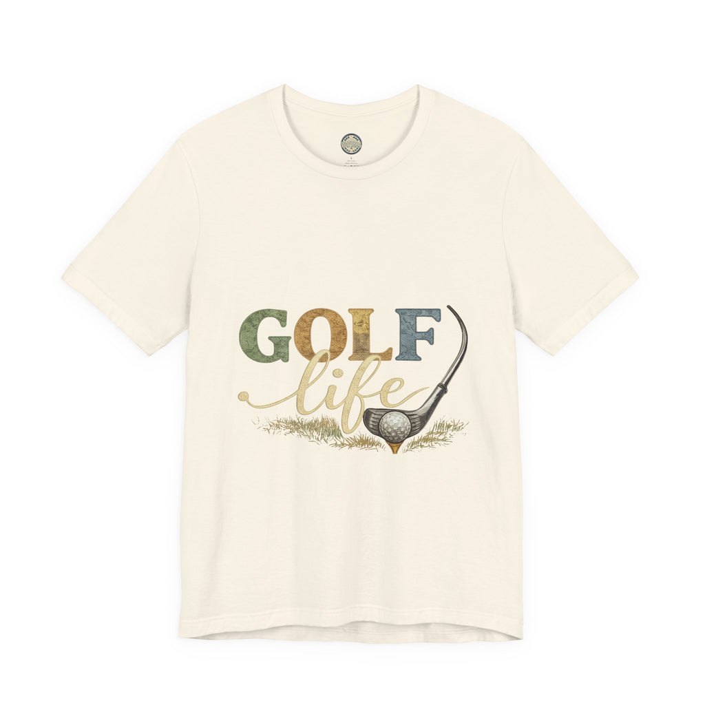 Golf Life T-Shirt — Vintage Golf Club & Ball Tee for Golf Lovers
