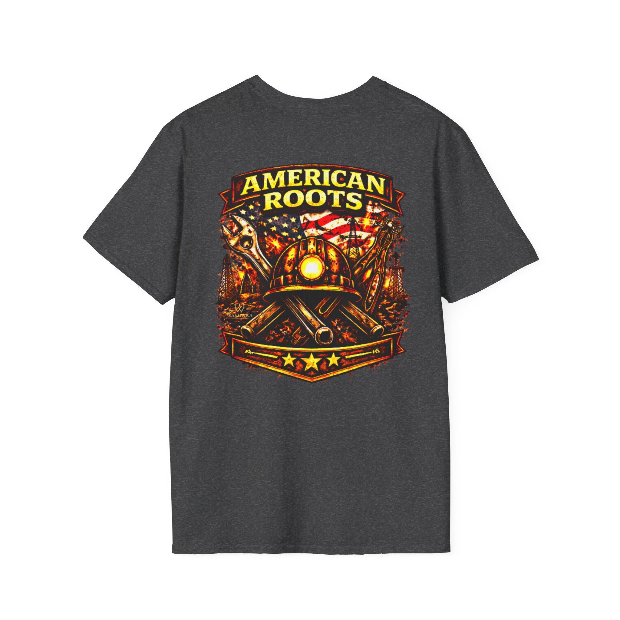 T-Shirt — American Roots Motorcycle Graphic Tee