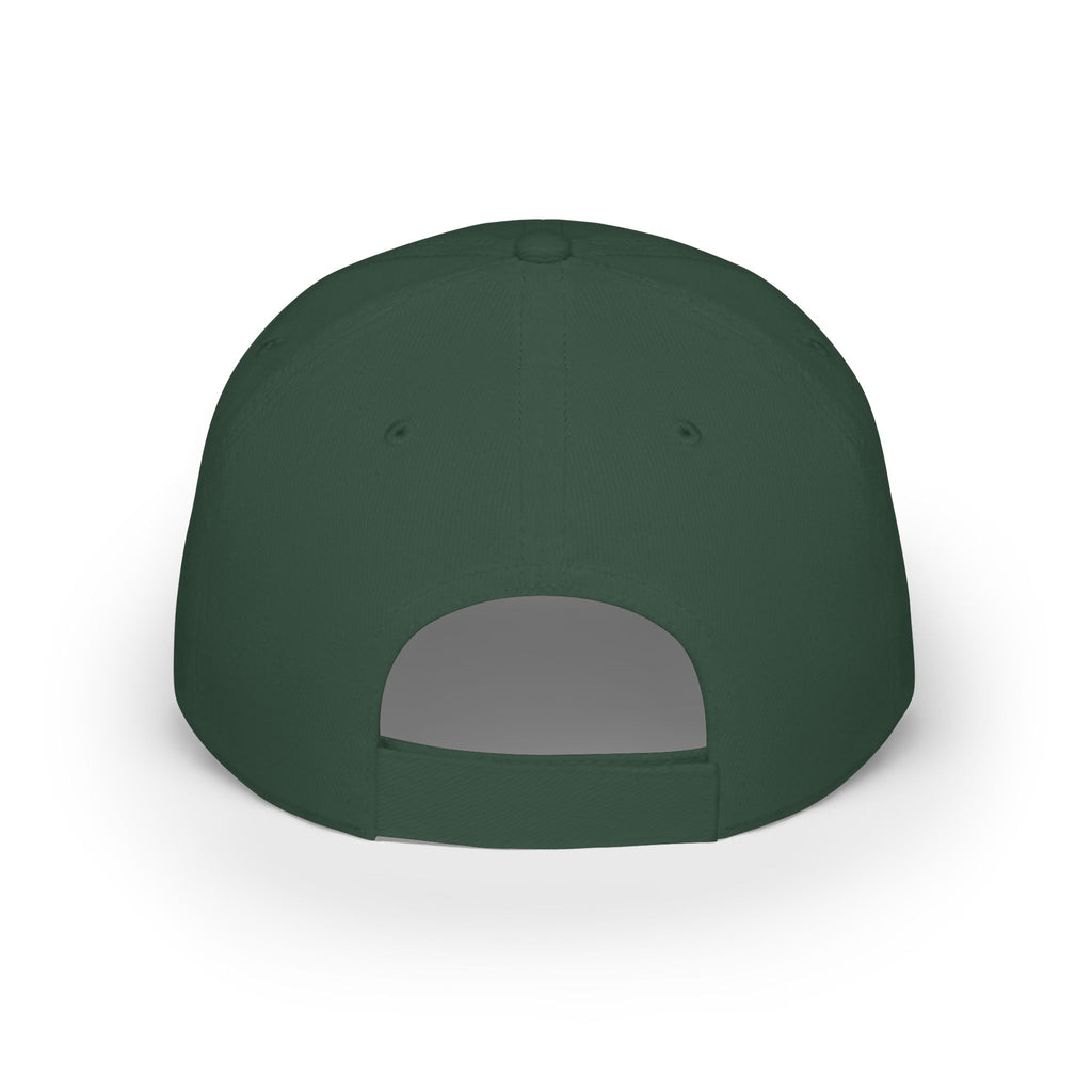 Wavorra Logo Low Profile Baseball Cap — Classic Outdoor Emblem Hat