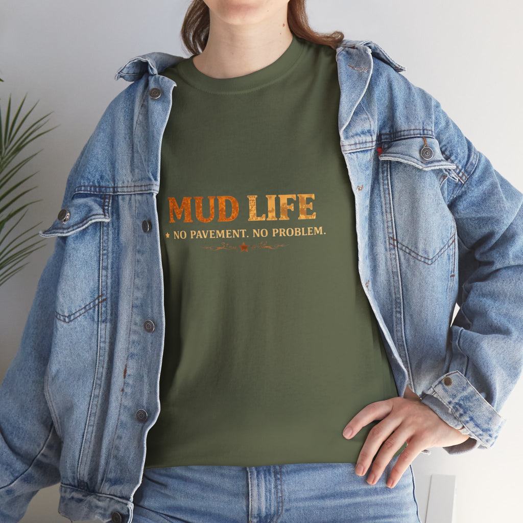 Mud Life Off-Road T-Shirt — American Roots 4x4 Jeep Mudding Graphic Tee