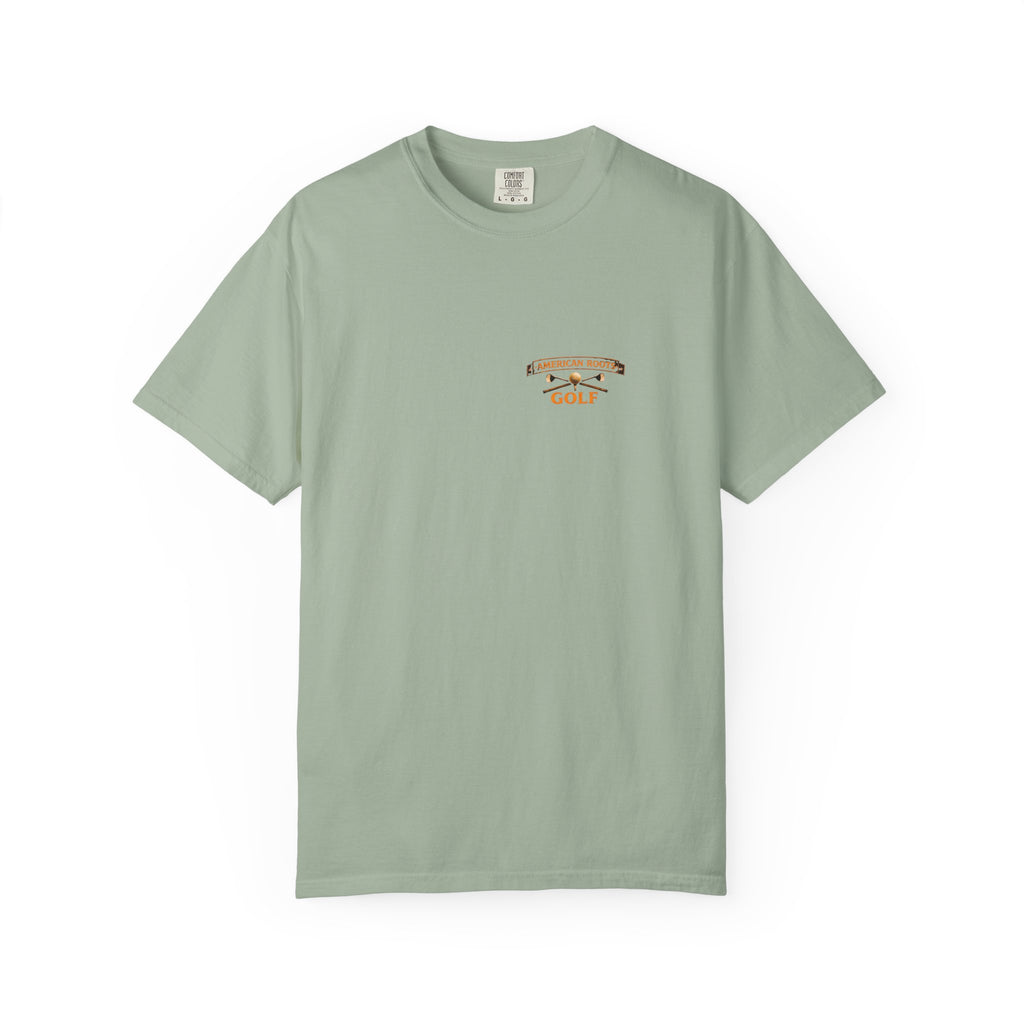 Golf Life T‑Shirt — "American Roots" Vintage Golf Scene Tee