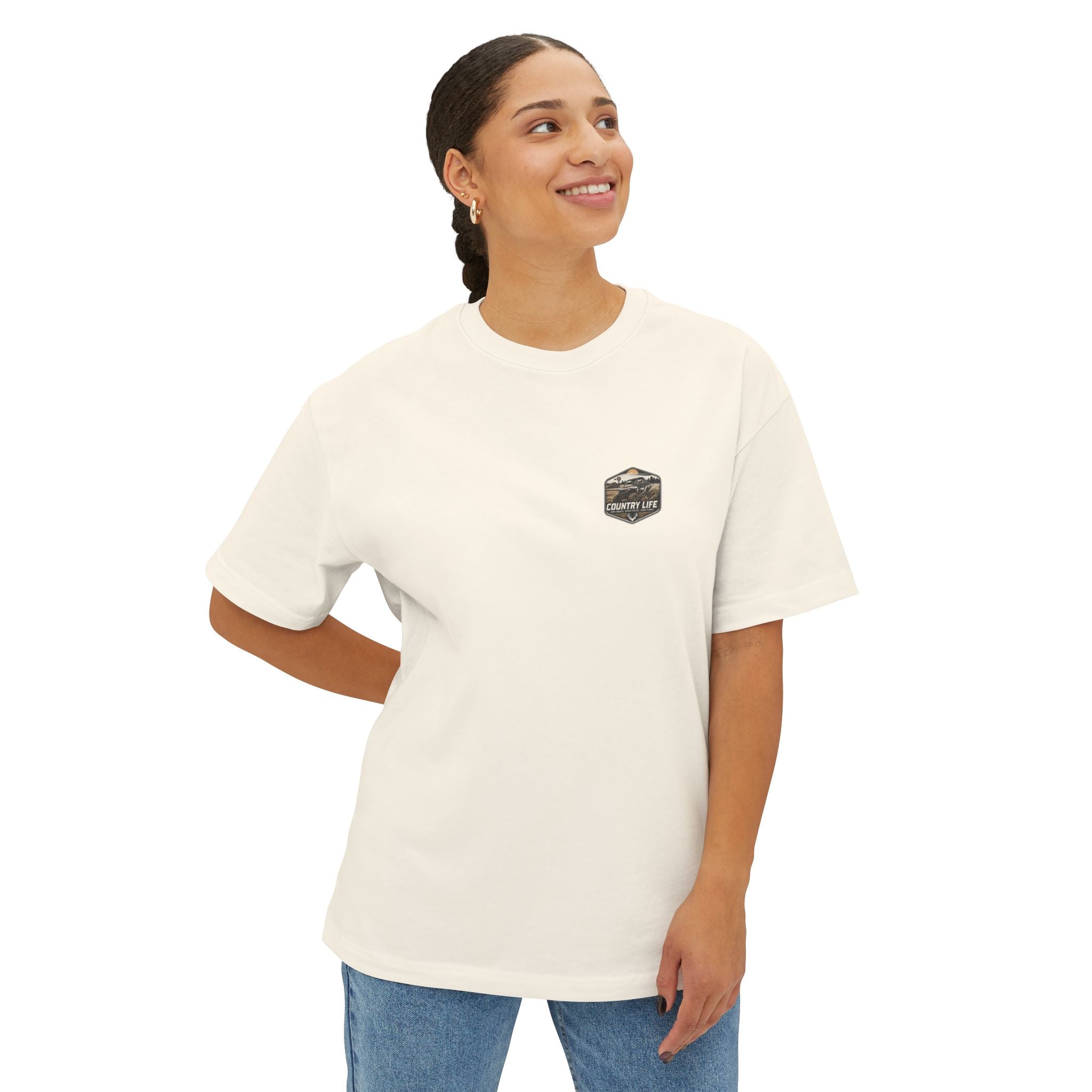 Country Life Tee — "Backwoods Raised" Graphic Shirt
