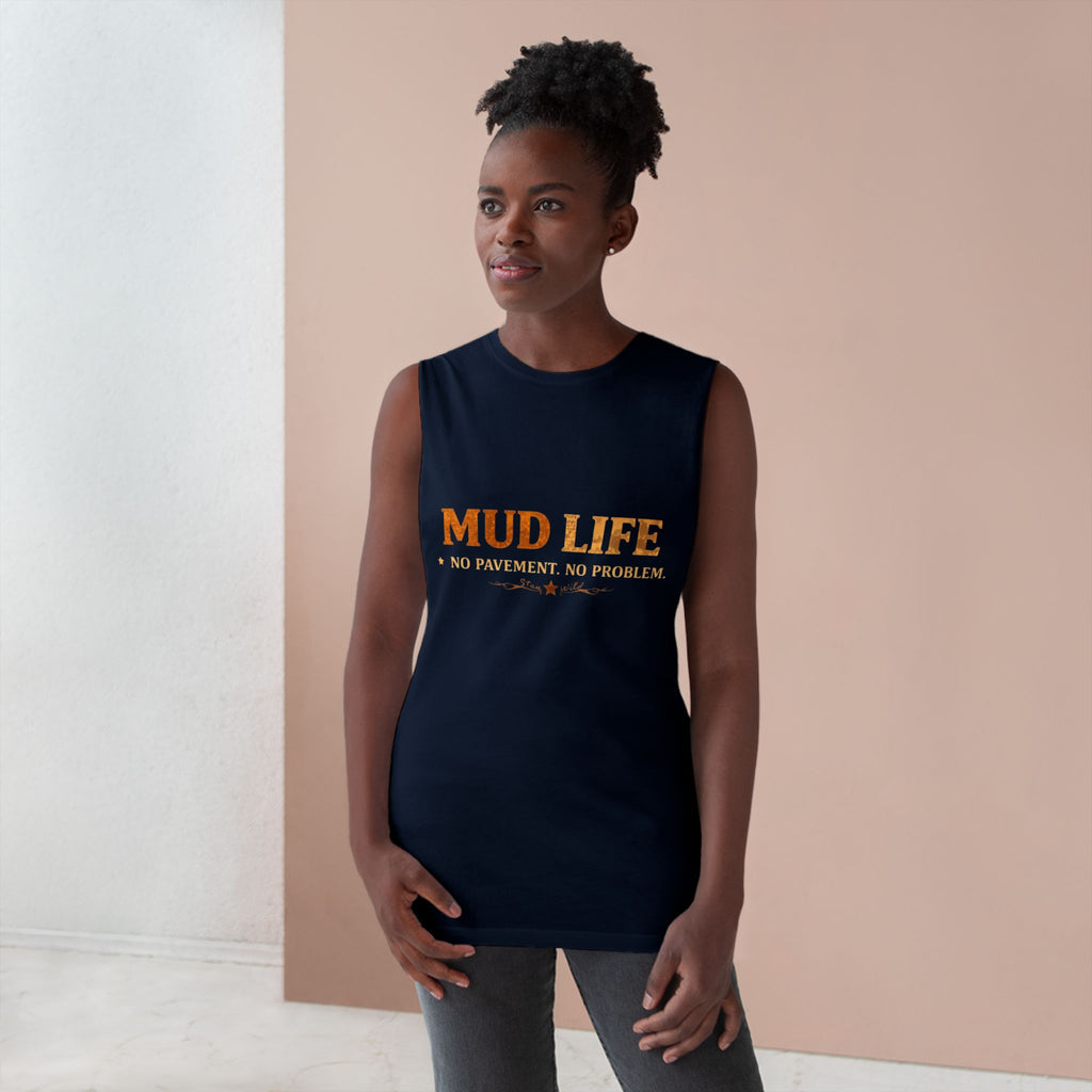 Mud Life Tank Top — American Trails Off-Road Jeep Graphic
