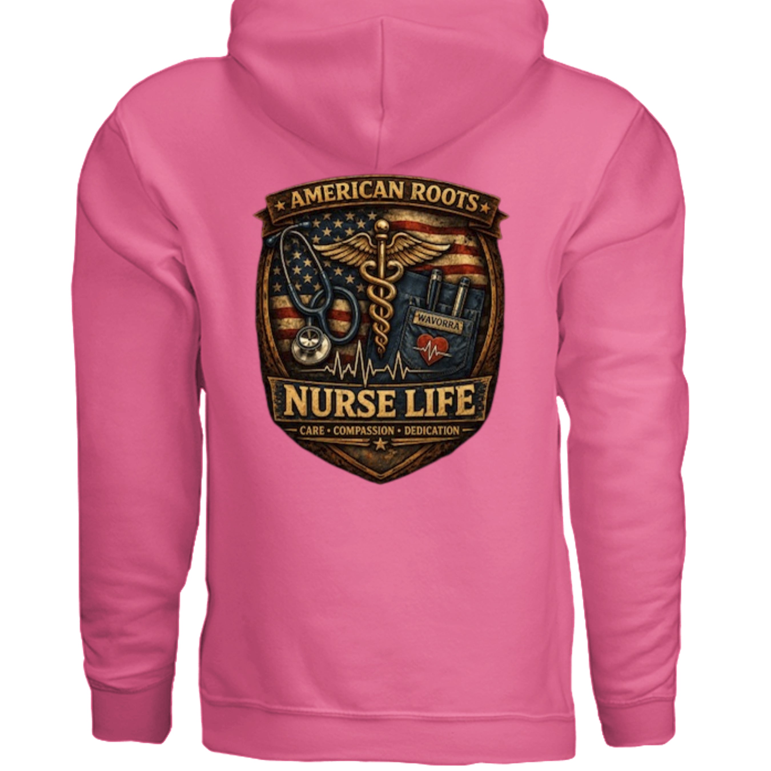 SAFETY PINK - G185 - BACK