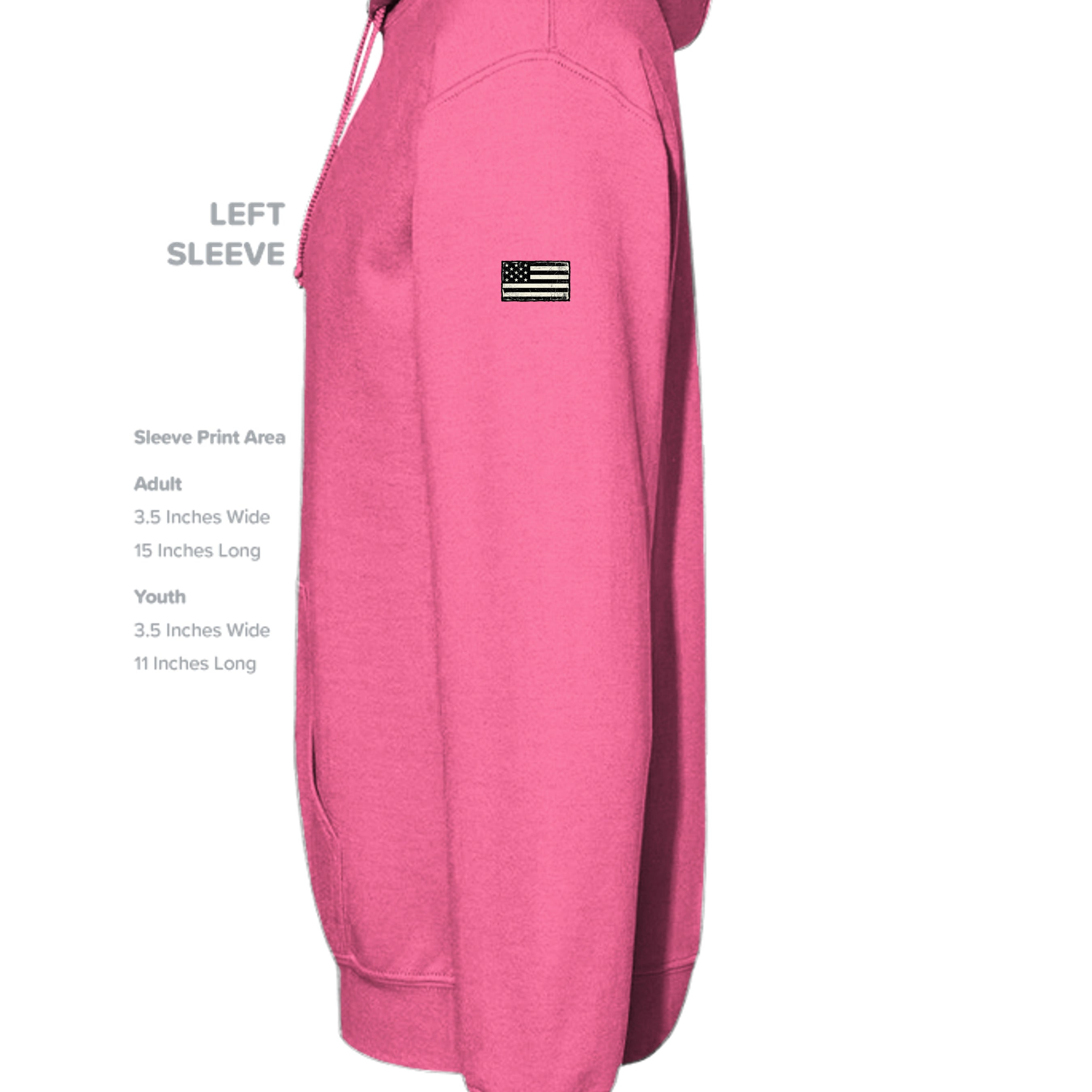 SAFETY PINK - G185 - SLEEVE_LEFT