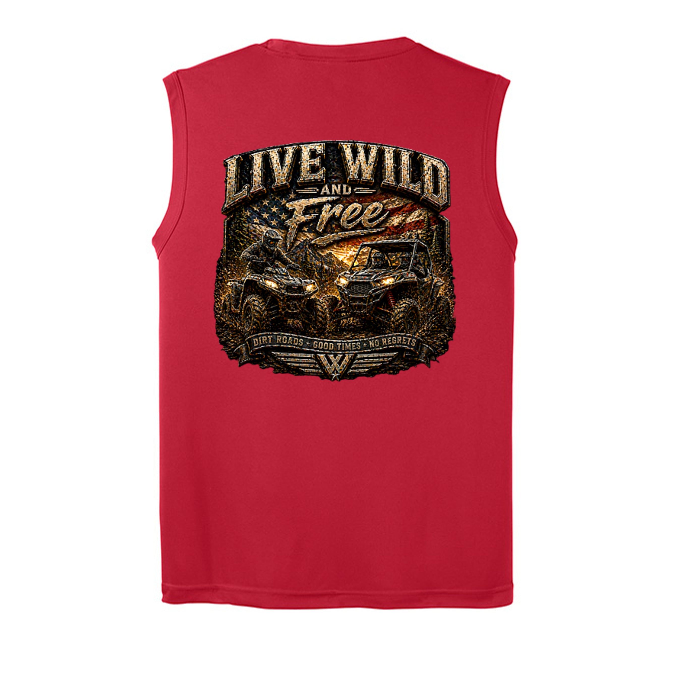 True Red - ST352 - BACK