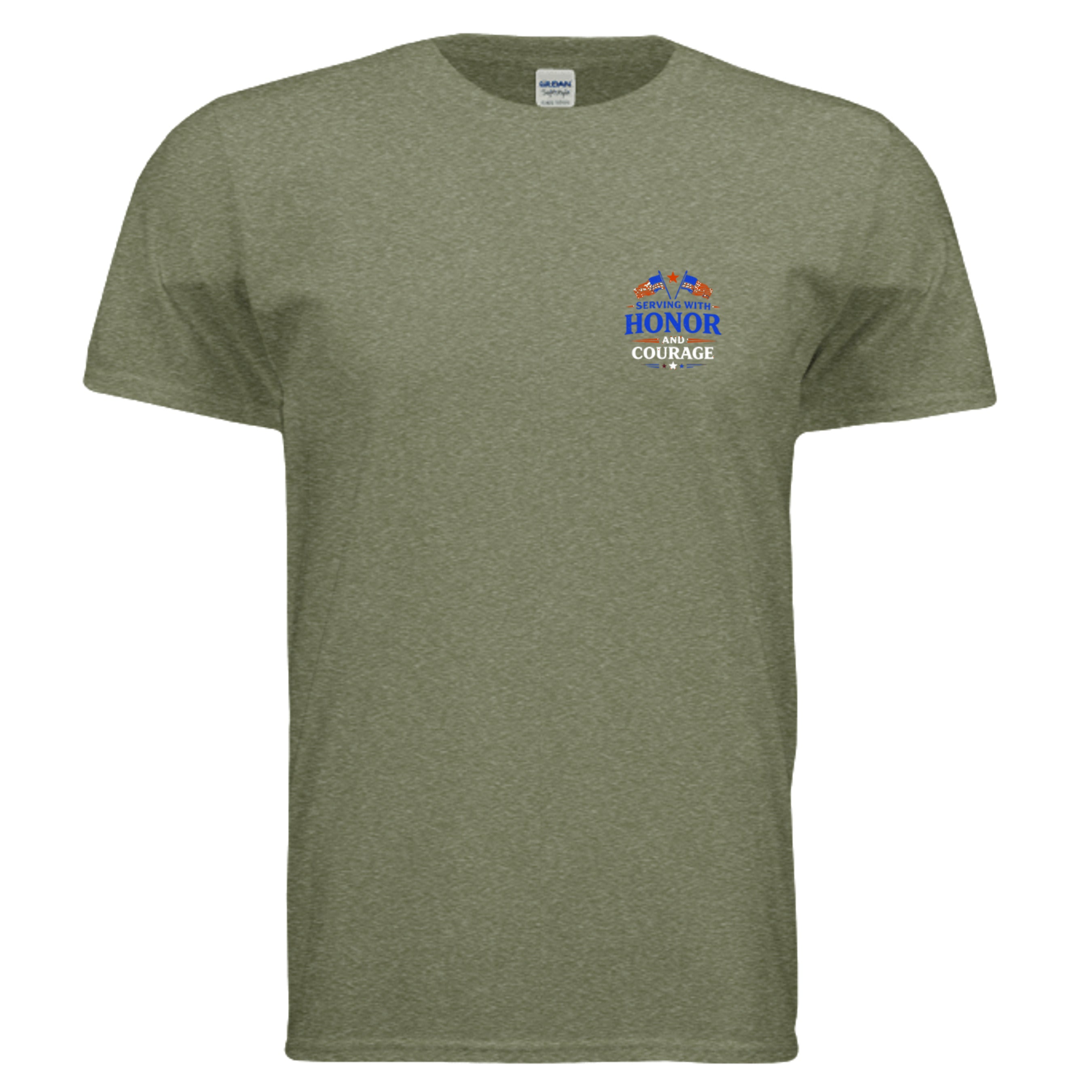 HEATHER MILITARY GREEN - G640 - FRONT