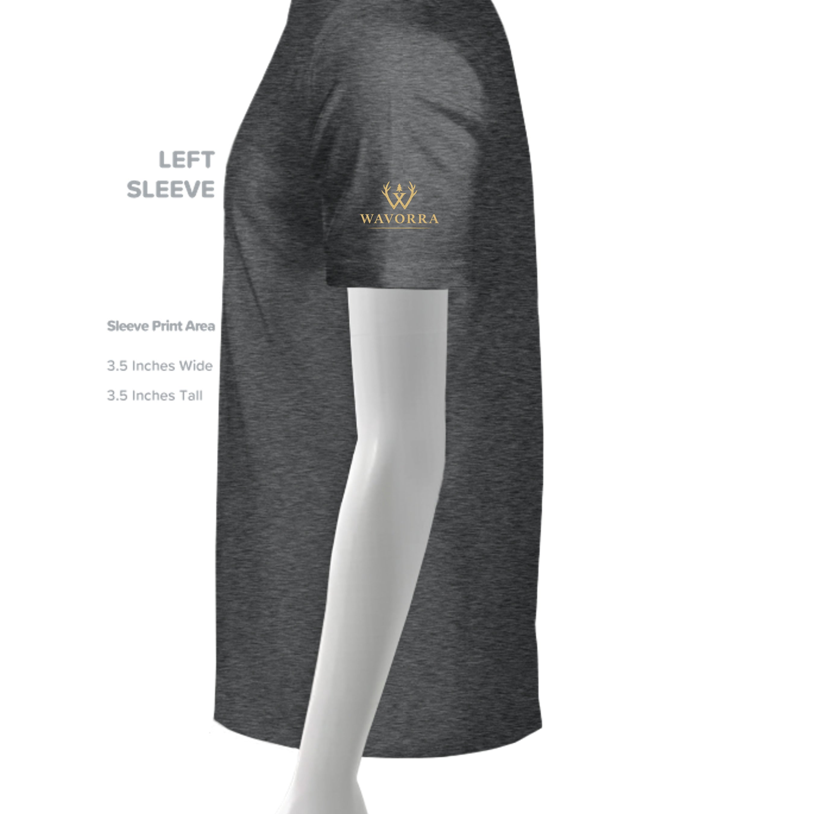 DARK HEATHER - G800 - SLEEVE_LEFT
